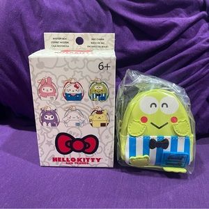 Loungefly Hello Kitty 50th Anniversary Mini Backpack Key/Bag Charm KEROPPI